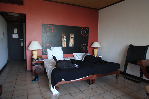 DE kamer in het Thilanka Hotel